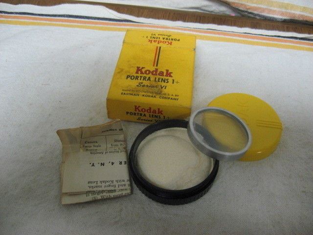 Vintage Kodak Series VI Wratten No. 81C Flash Filter for Type A Color Film w/