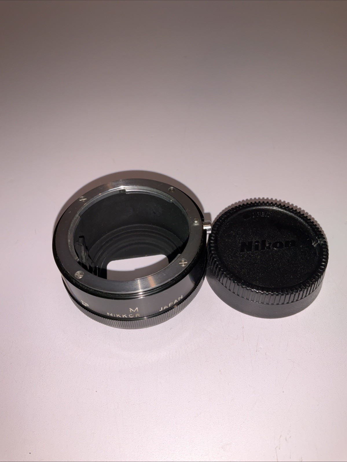 VINTAGE NIKON NIKKOR M EXTENSION TUBE ADAPTER FOR MICRO OR F MOUNT LENSES