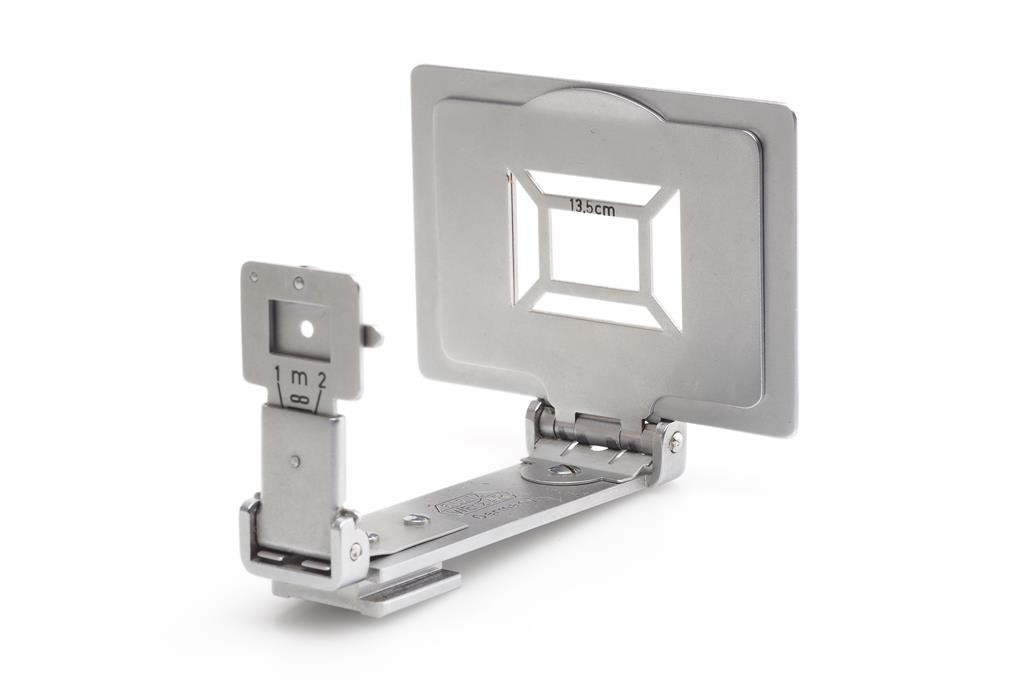 Leitz Leica Rosol Frame Finder Chrome 5Cm 9Cm 13.5Cm W. Box