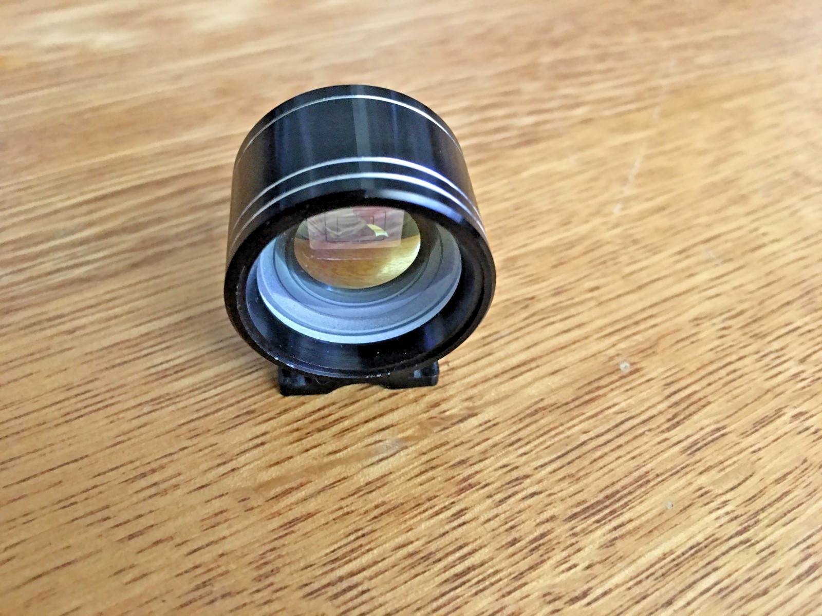 Tele-Wide Finder Cold Shoe Mounted For 35mm Vintage Film Camera