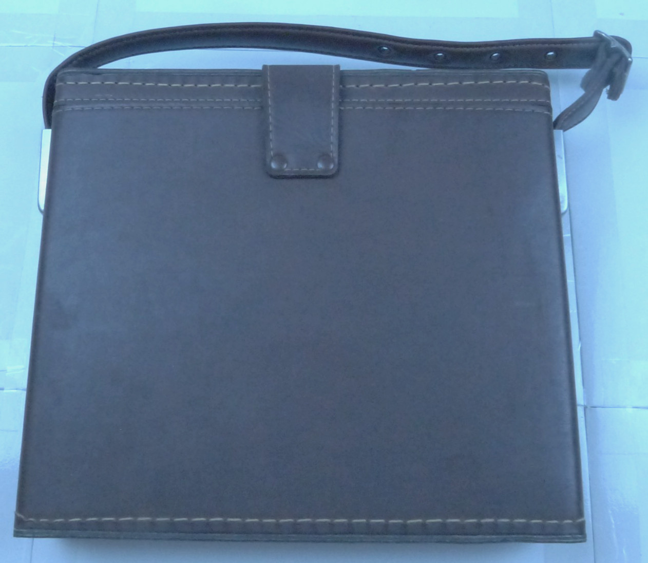 Polaroid Leather Compartment Case for Folding SX-70 Tan Camera & Accessories B