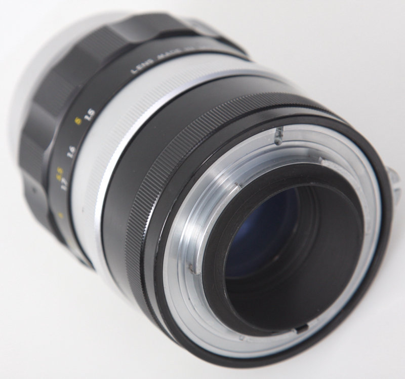 Nikon Nikkor Q 135mm f3.5 Lens Non-AI Mount for F F2 nikkormat camera early