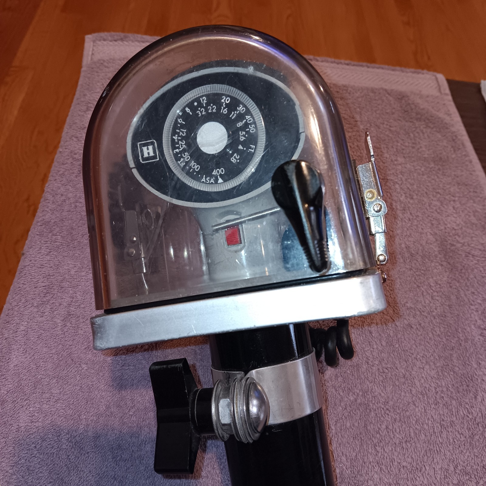 Vintage Honeywell Strobonar with Nielsen Clear Hard Case
