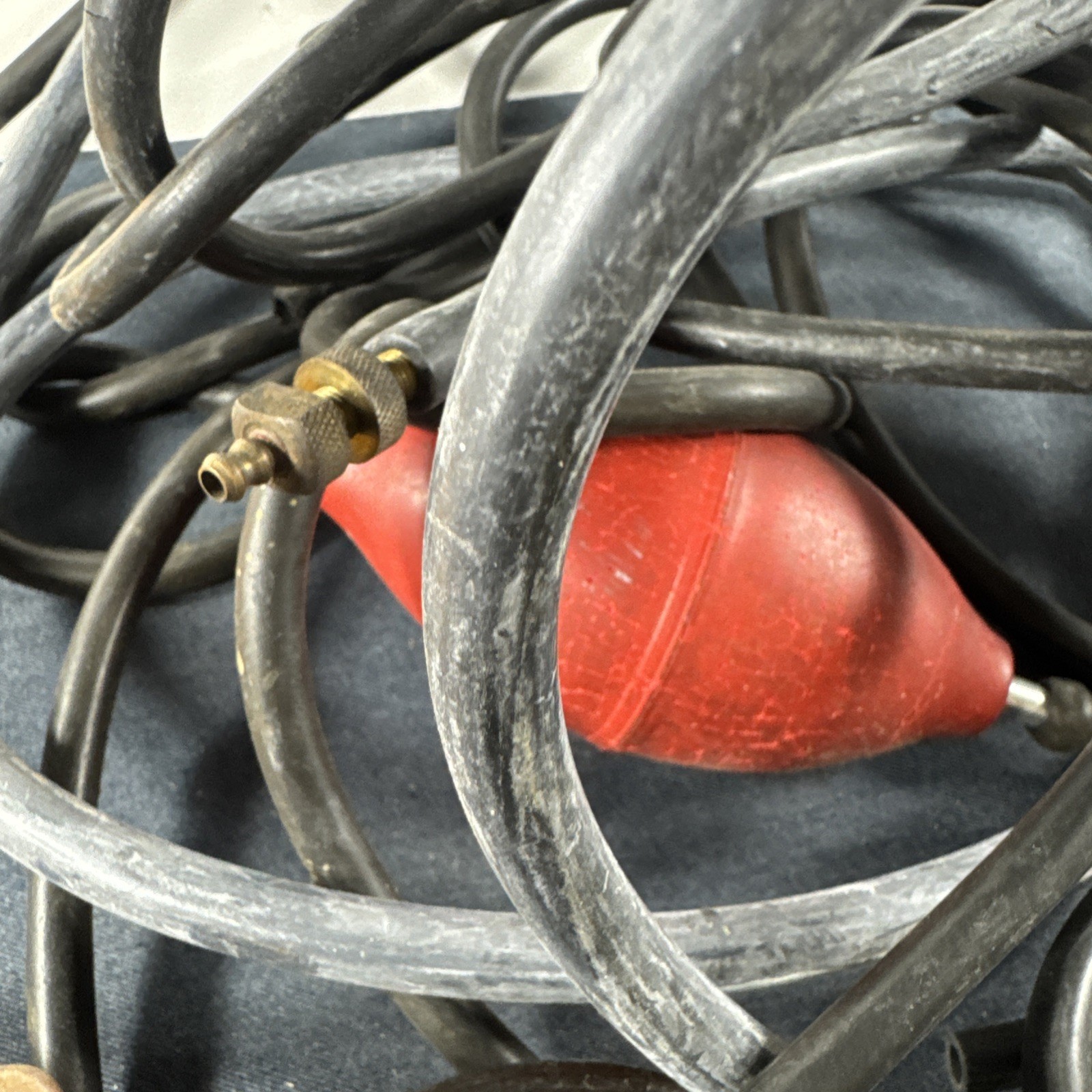 Vintage Rubber Hoses and Bulbs for Thornton Pickard & Packard Pneumatic Shutters