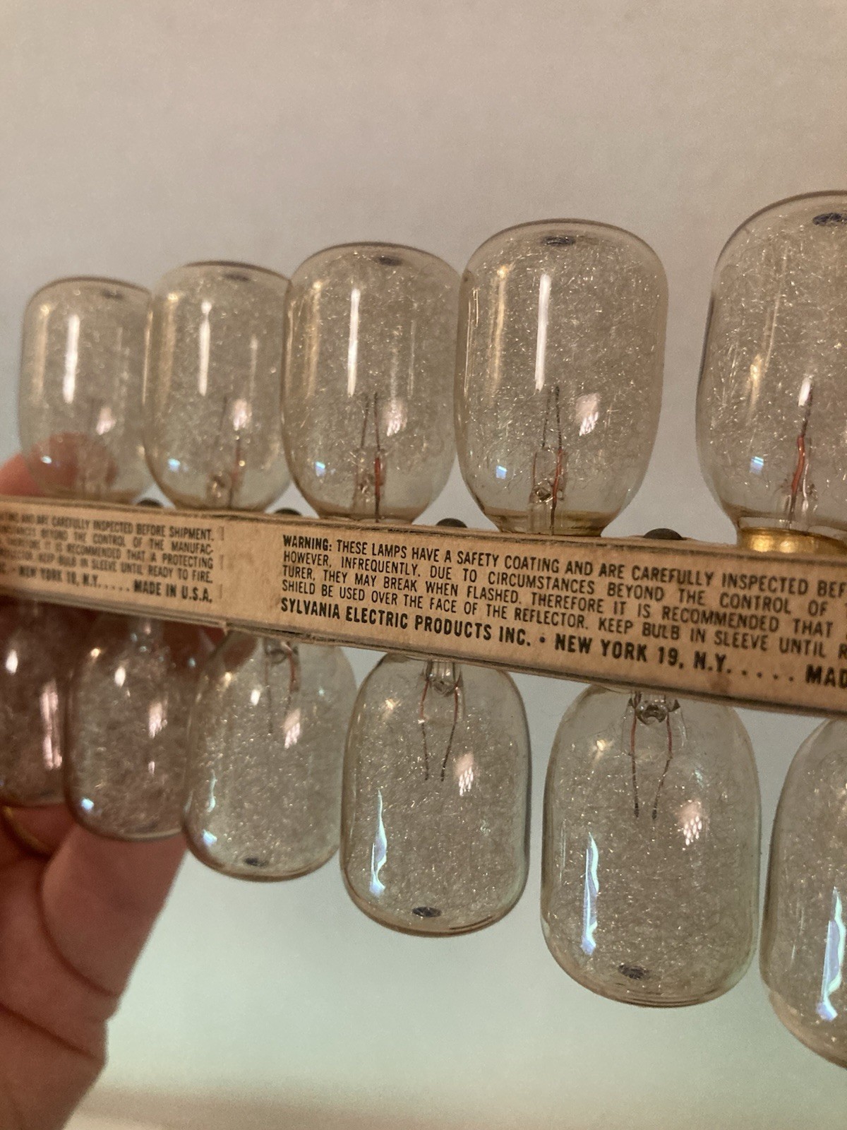 🧚🏻VTG SYLVANIA Blue Dot Super flash Bulbs M-2 (11)/ Bantam 8 (7)