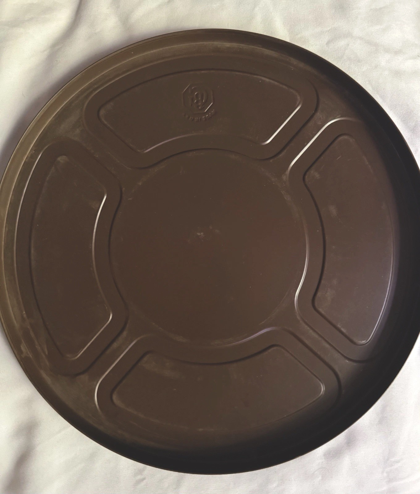 Goldberg Bros 800’ Metal 16mm Movie Reel with Matching Can Vintage