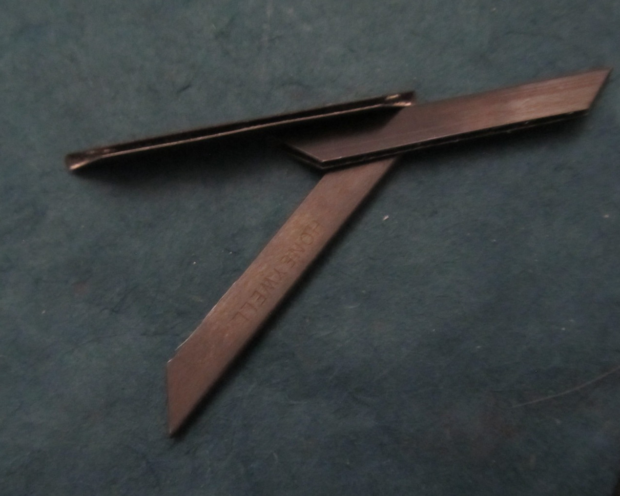 Vintage Honeywell steel slide film edge binders