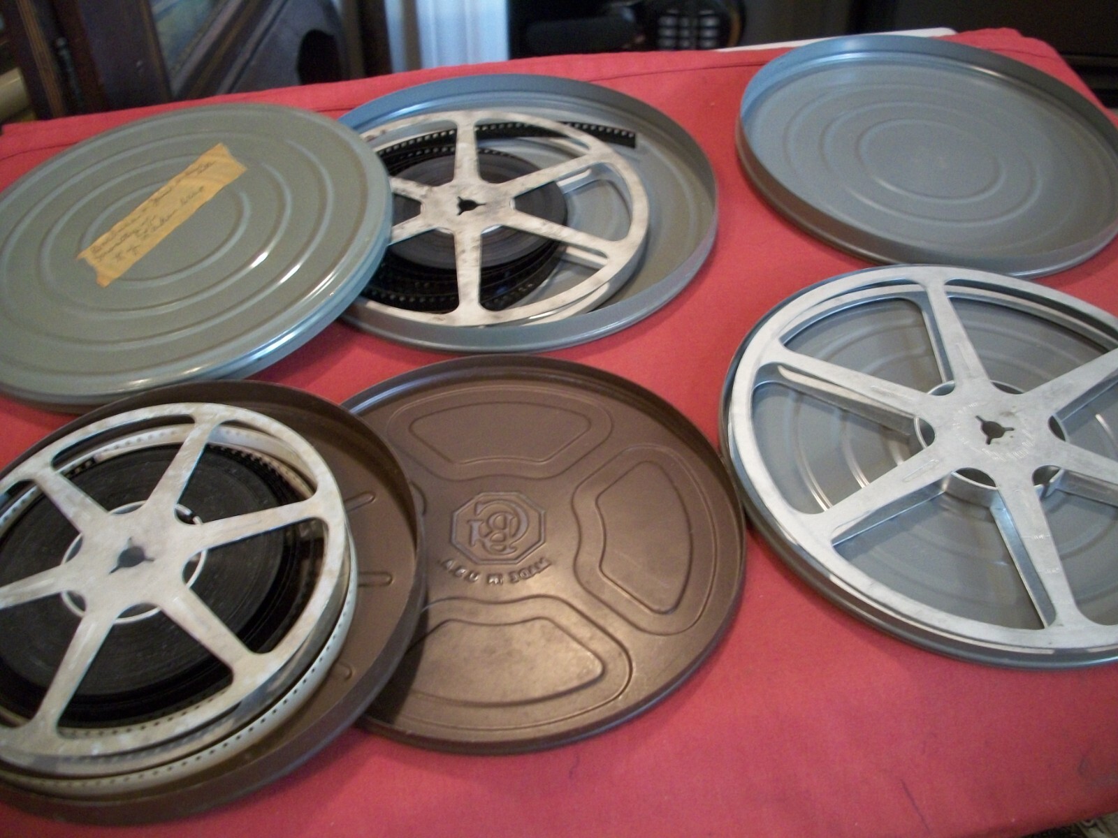 3 Vintage Film Canisters 2 With Film in Them ?