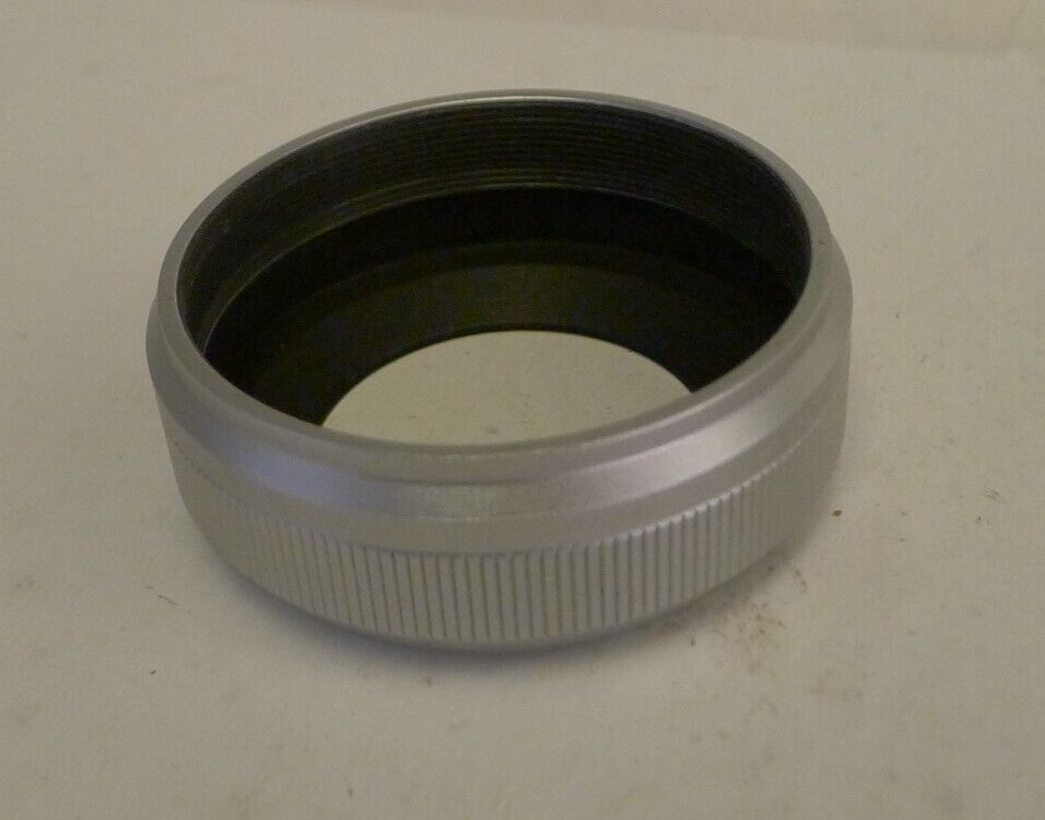 JJC LH-JX100II Silver Lens Hood replaces LH-X100 for Fujifilm X100s X100T X100V