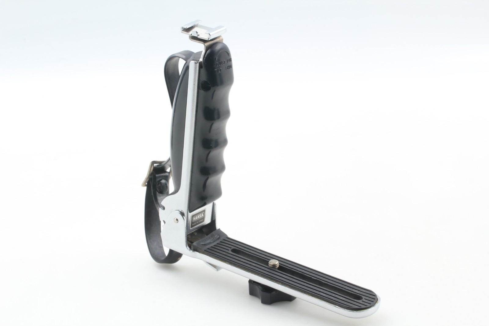 [Exc+5] HANSA Camera Hand Grip Handle Flash Mount Folding From JAPAN