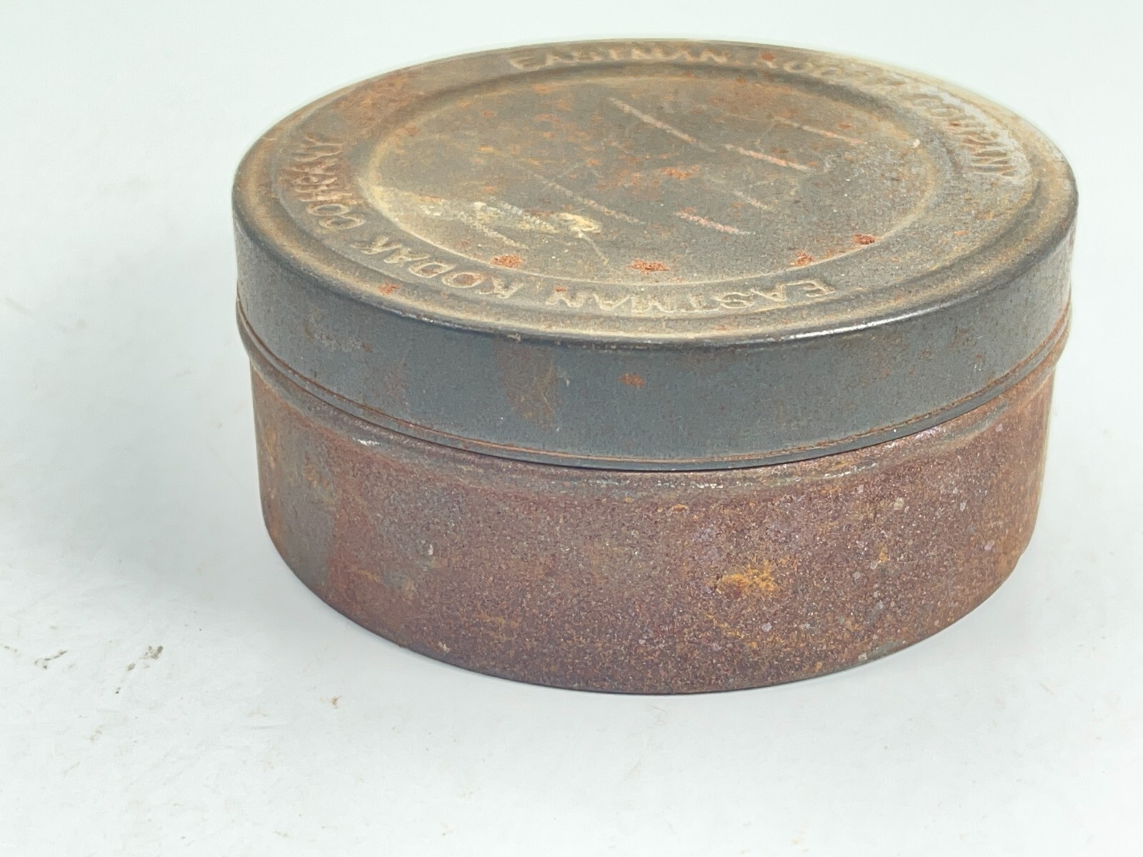 Vintage Eastman Kodak Company Thick 1.75″ T x 3-7/8″ Diam Film Can Canister L2