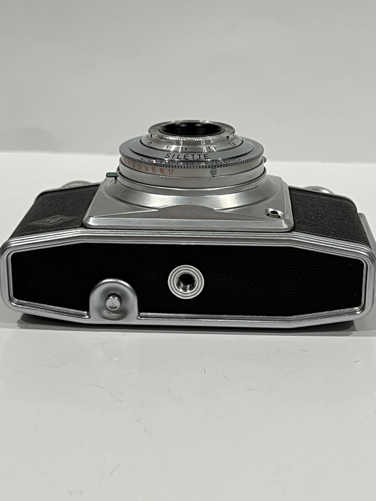 AGFA SILETTE CAMERA W/ APOTAR 45mm f/3.5 LENS + COMPUR RAPID SHUTTER – WORKING