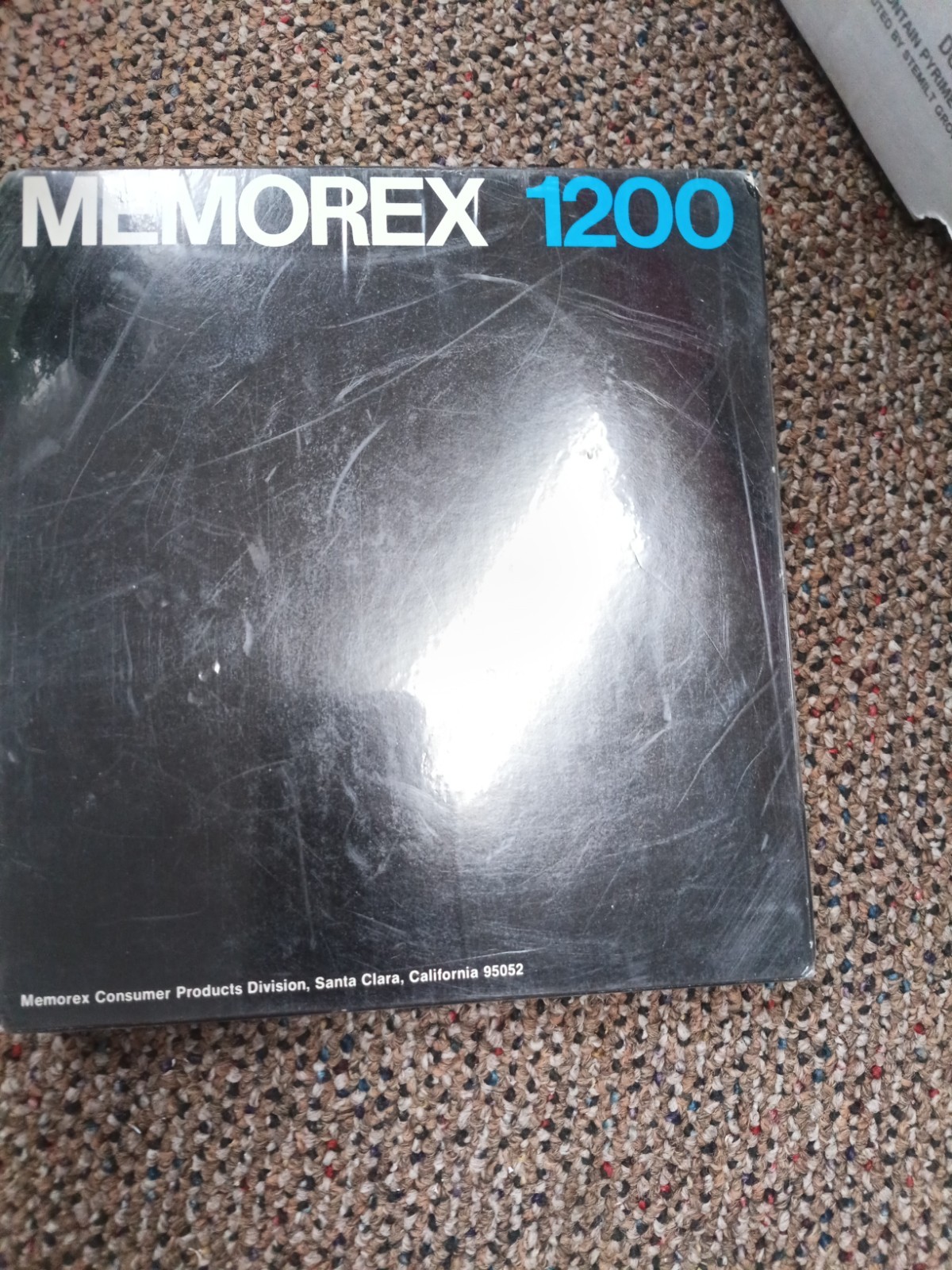 New Factory Sealed Memorex 1200 Magnetic Recording Tape 1.5 mil x 1200