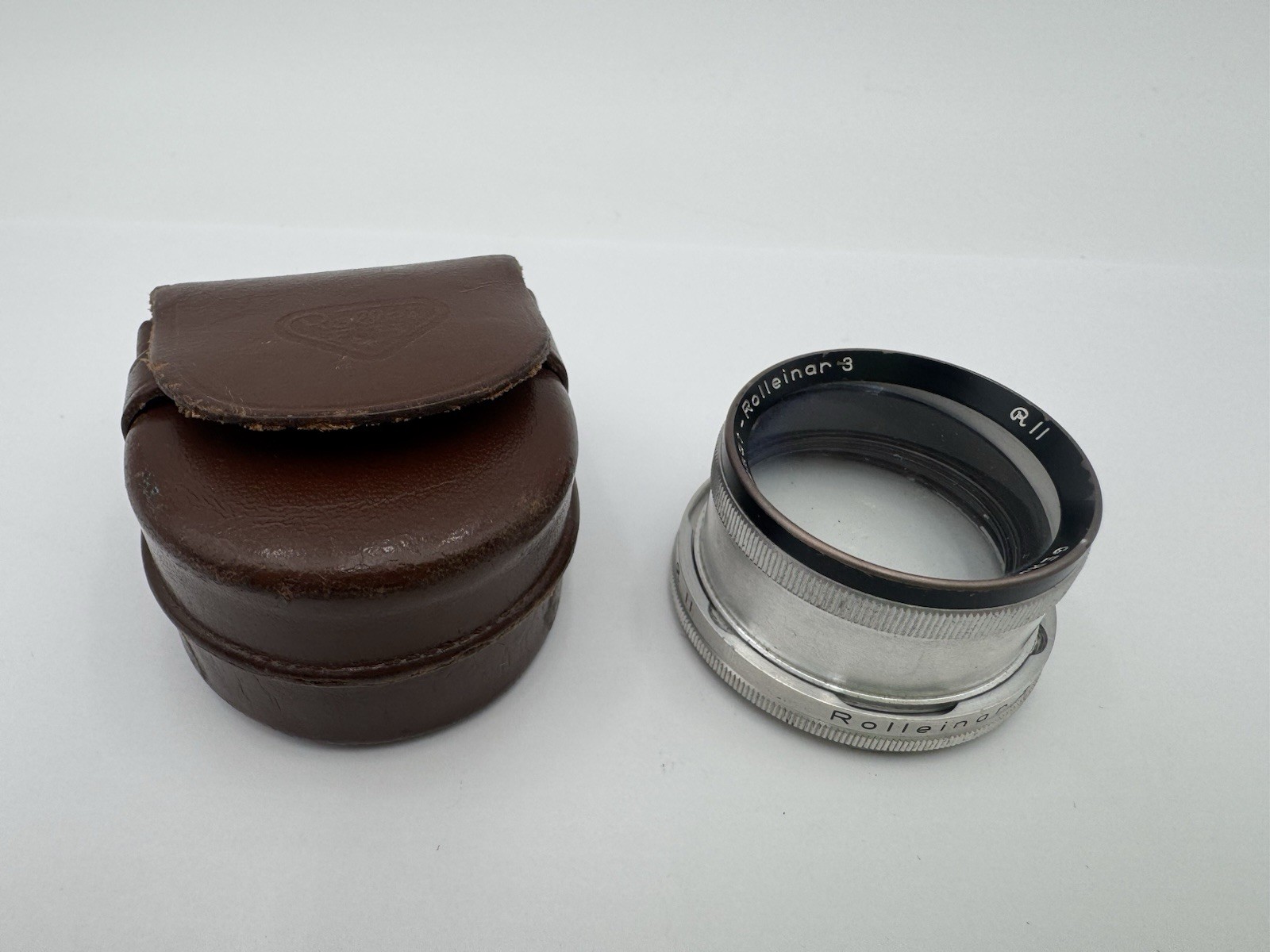 Rolleiflex Heidosmat- Rolleinar 3 Lens with Case B2 Mount