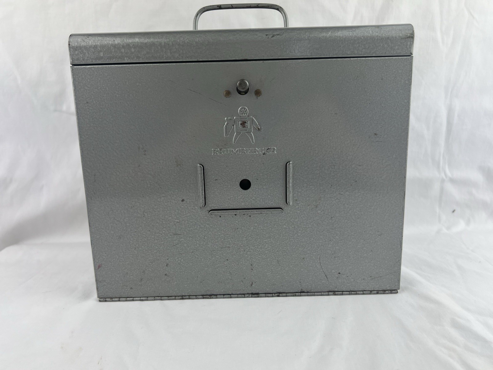 Brumberger Metal 35mm Carrying Case Plus 12 Slide Trays