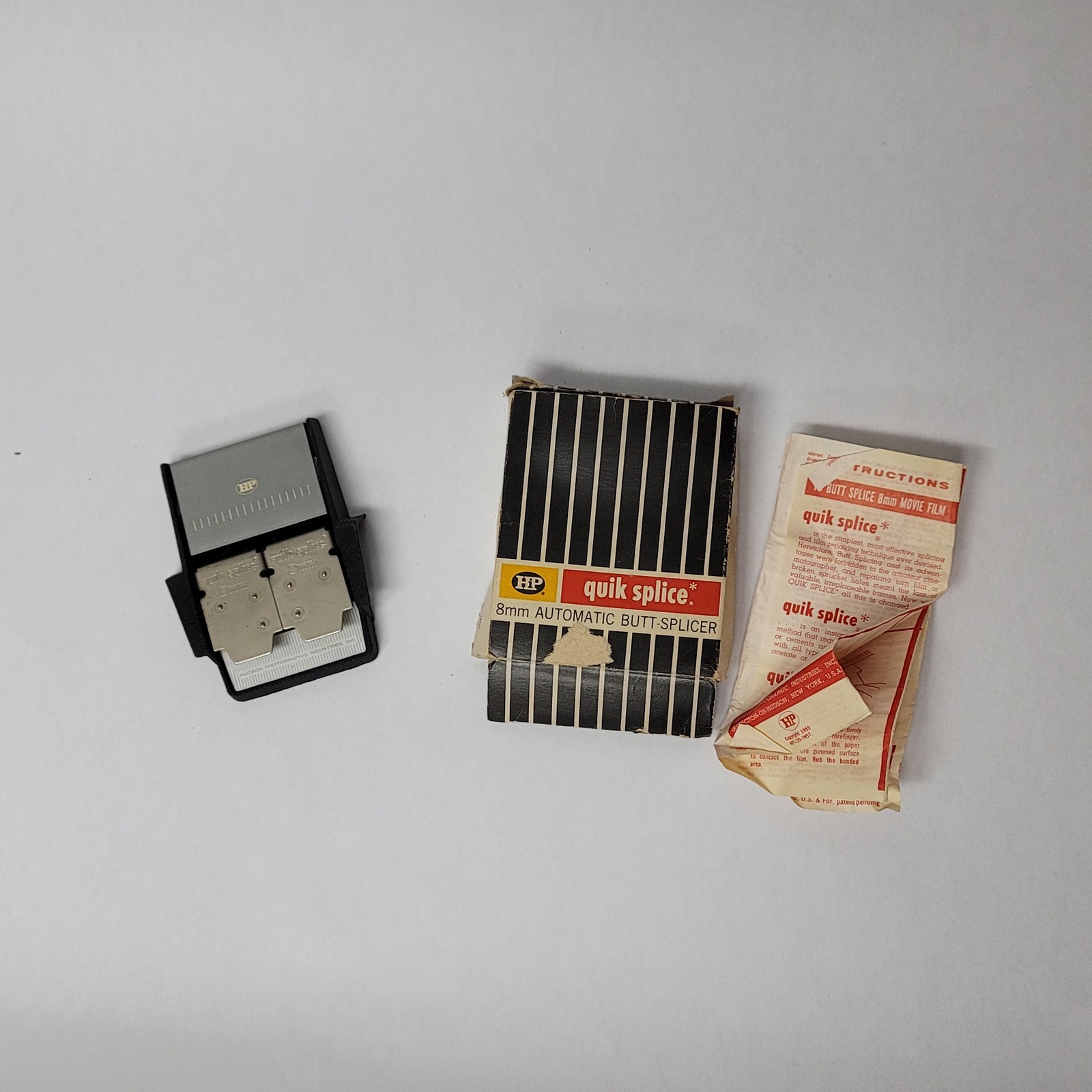 Vintage HP Quik Splice 8mm Automatic Butt Splicer Hudson Photographic Industries