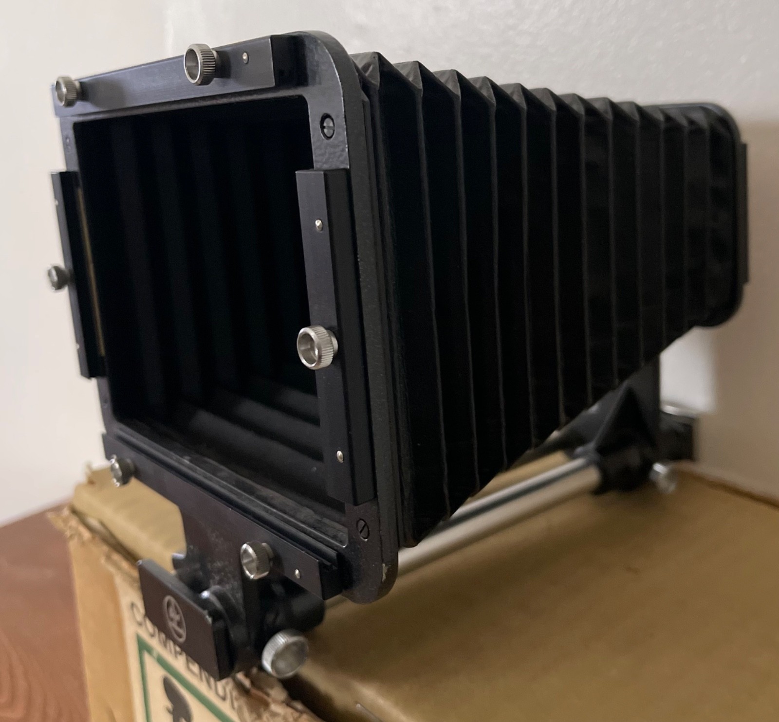Vintage Rare BOLEX MATTE BOX 16mm Rx 3 Rex 4 Rex 5 & SBM W/Orig Masks Box & Acc