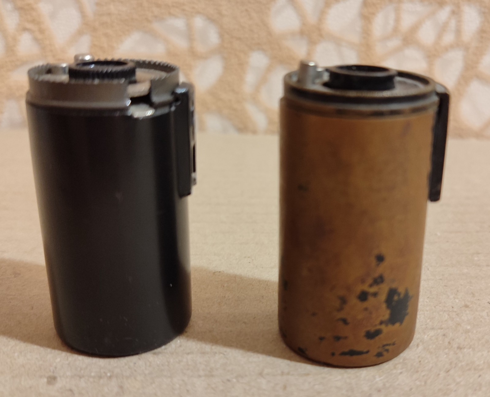 RARE USSR CASSETTE re-loadable 35mm film Kiev Contax, FED Cameras 2pcs