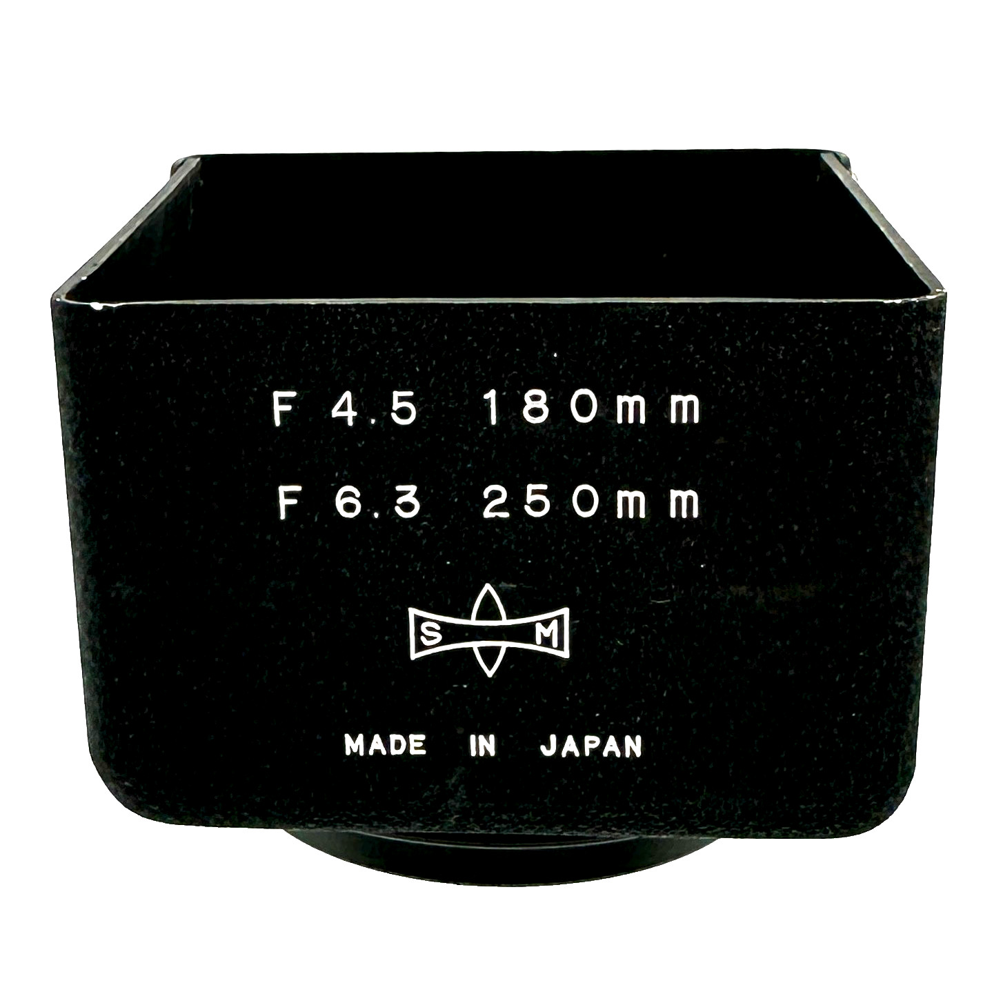 Near Mint Early Mamiya TLR 180mm f4.5 & 250mm f6.3 Lens Hood for C- Series Lens