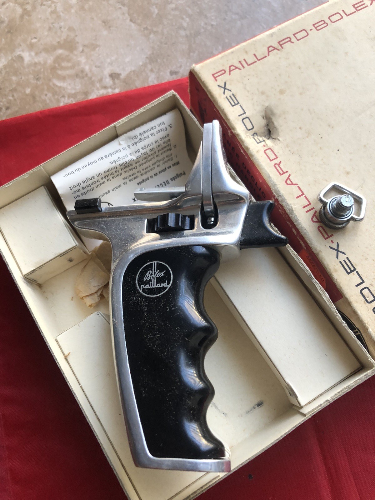 Bolex hand grip Delic For Bolex 8mm Cameras Bolex D8L And More