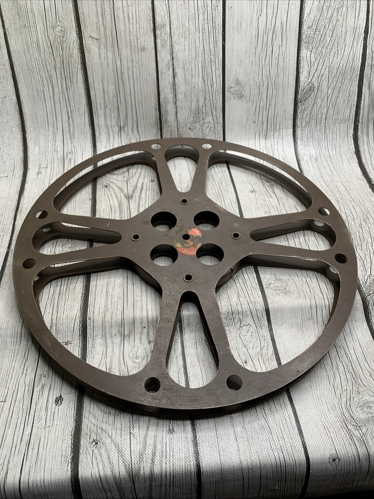 Goldberg Brothers Film Reel 122.017 Reflex 14” Brown