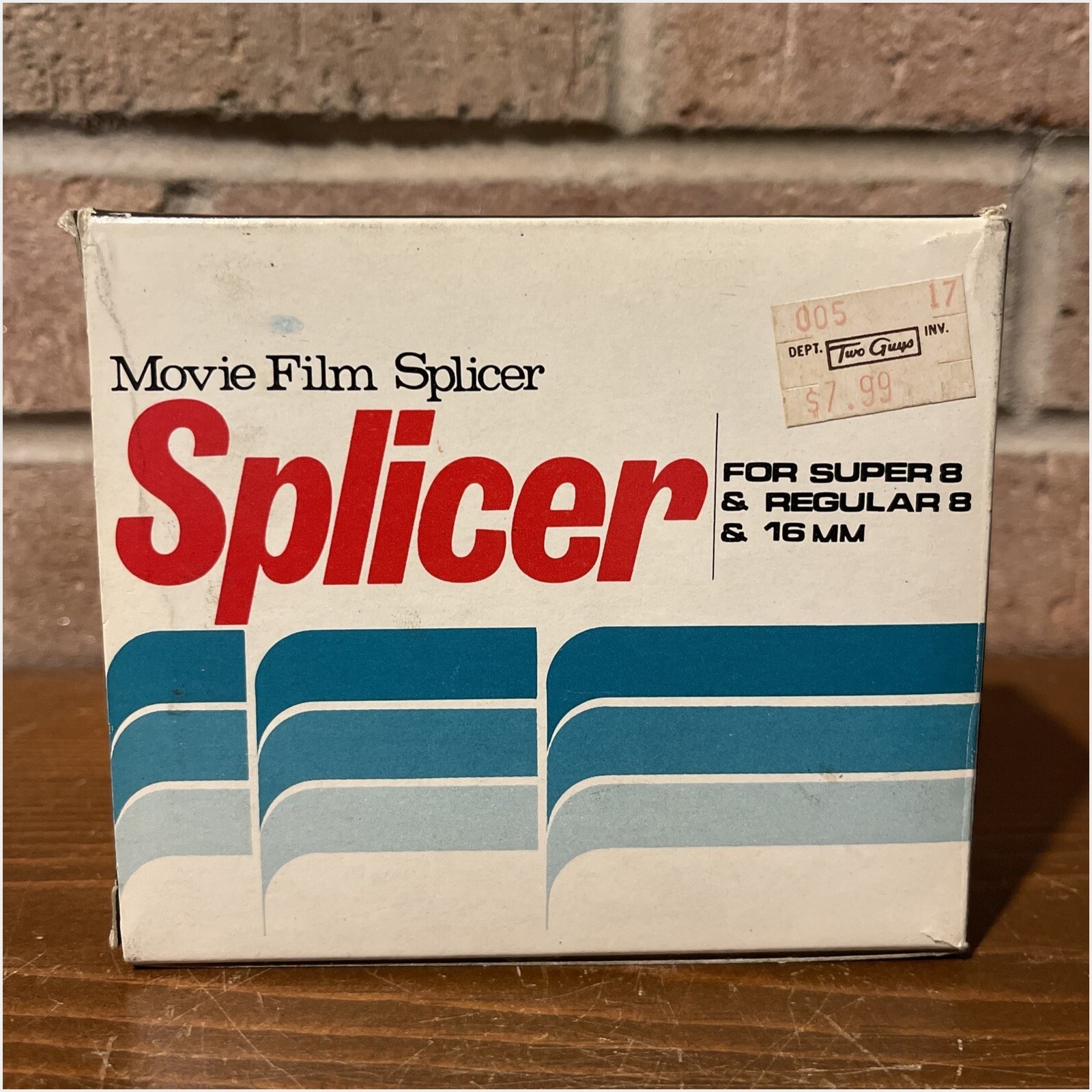 New 8mm & 16mm Film Splicer Old Stock Two Guys