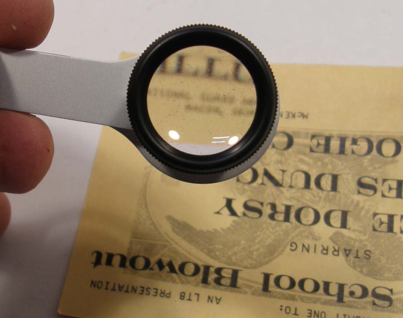 MINOX FILM TRANSPARENCY VIEWING MAGNIFYING LOUPE VIEWER