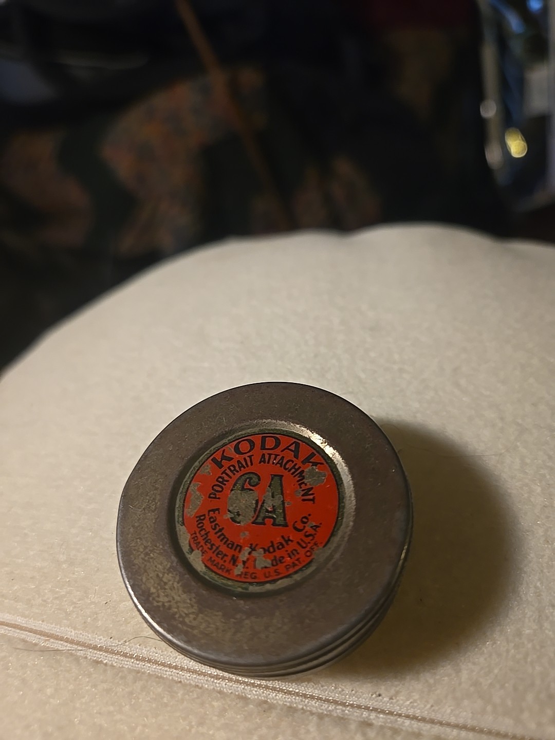 Vintage Kodak 6A Portrait Lens Attachment. Eastman Kodak Company- w tin case