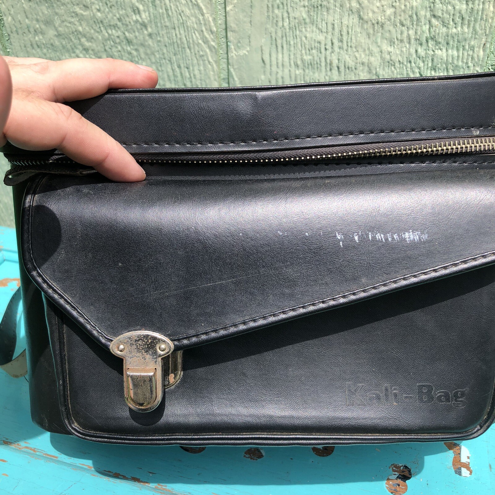 Rare Vintage Kali Bag Retro Film Camera Leather Case PB-26 Handcrafted In Japan