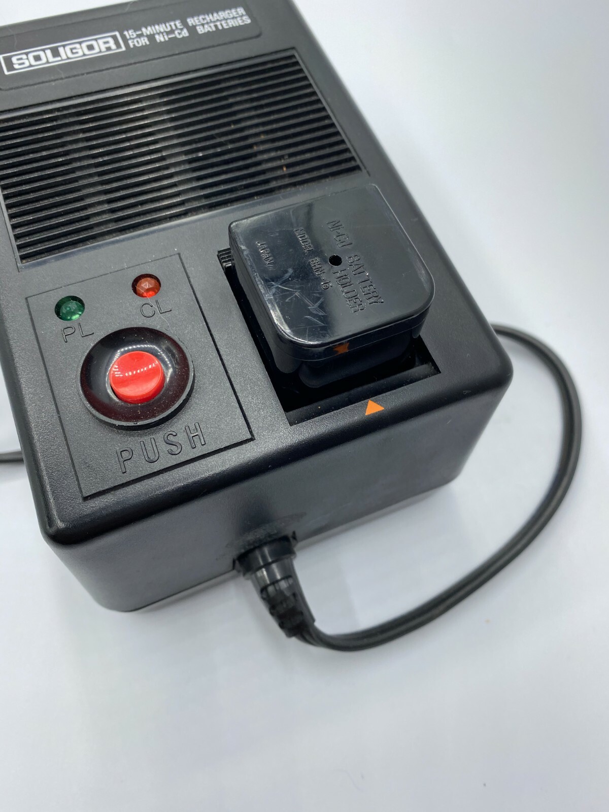 Vintage Soligor 15 Minute Recharger for Ni-Cd Batteries w/ Manual Free Shipping