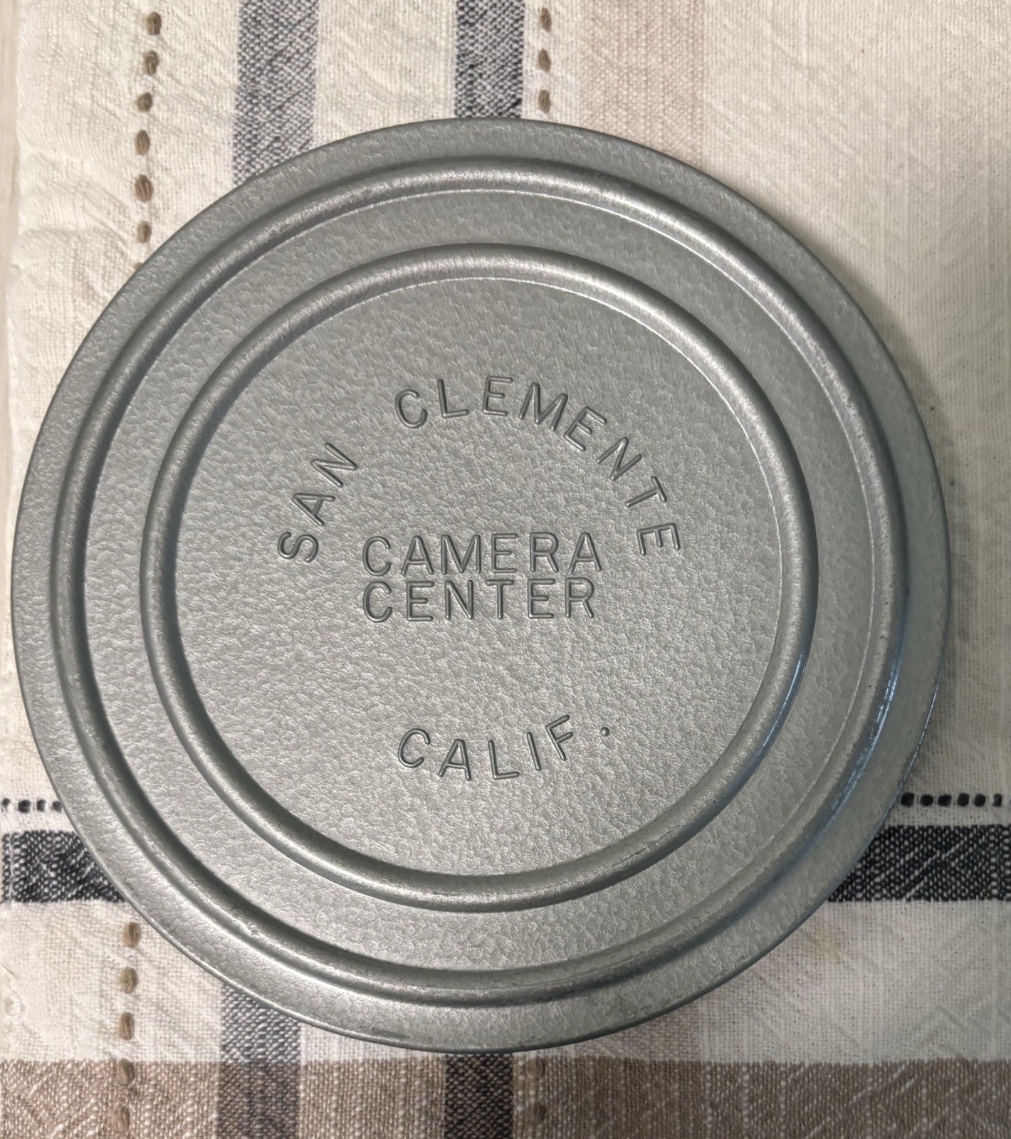 Vtg Lot of 12 8MM Film Canister With Metal The Eagle Lock Company Storage Box