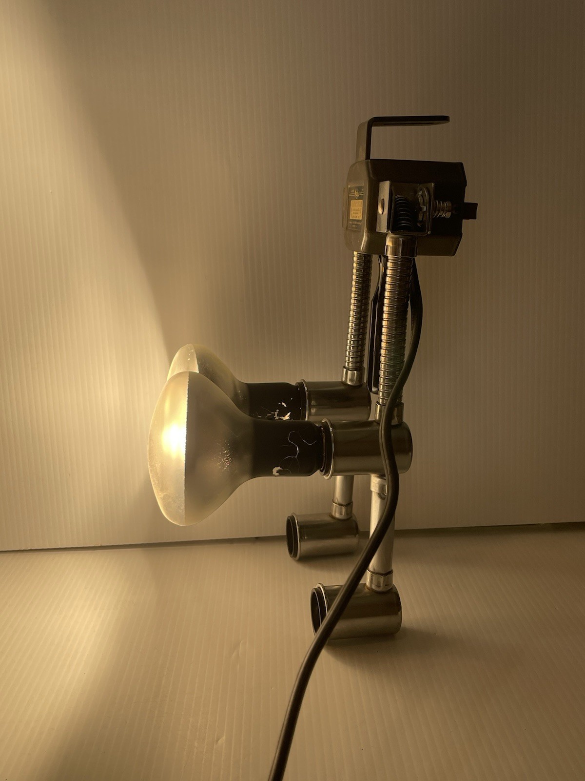 Vintage Mayfair Flexmaster Chrome Vintage Camera Movie Photography Light & Box