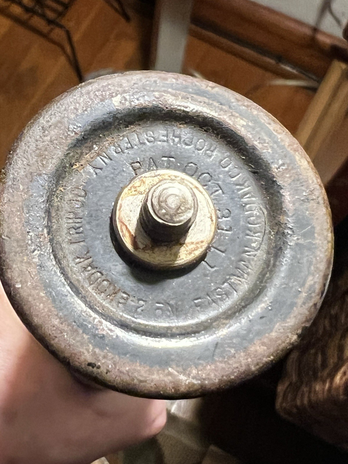 Antique Kodak Brass Camera Tripod Rochester NY Pat Oct 31 1911 Extends 4 Ft