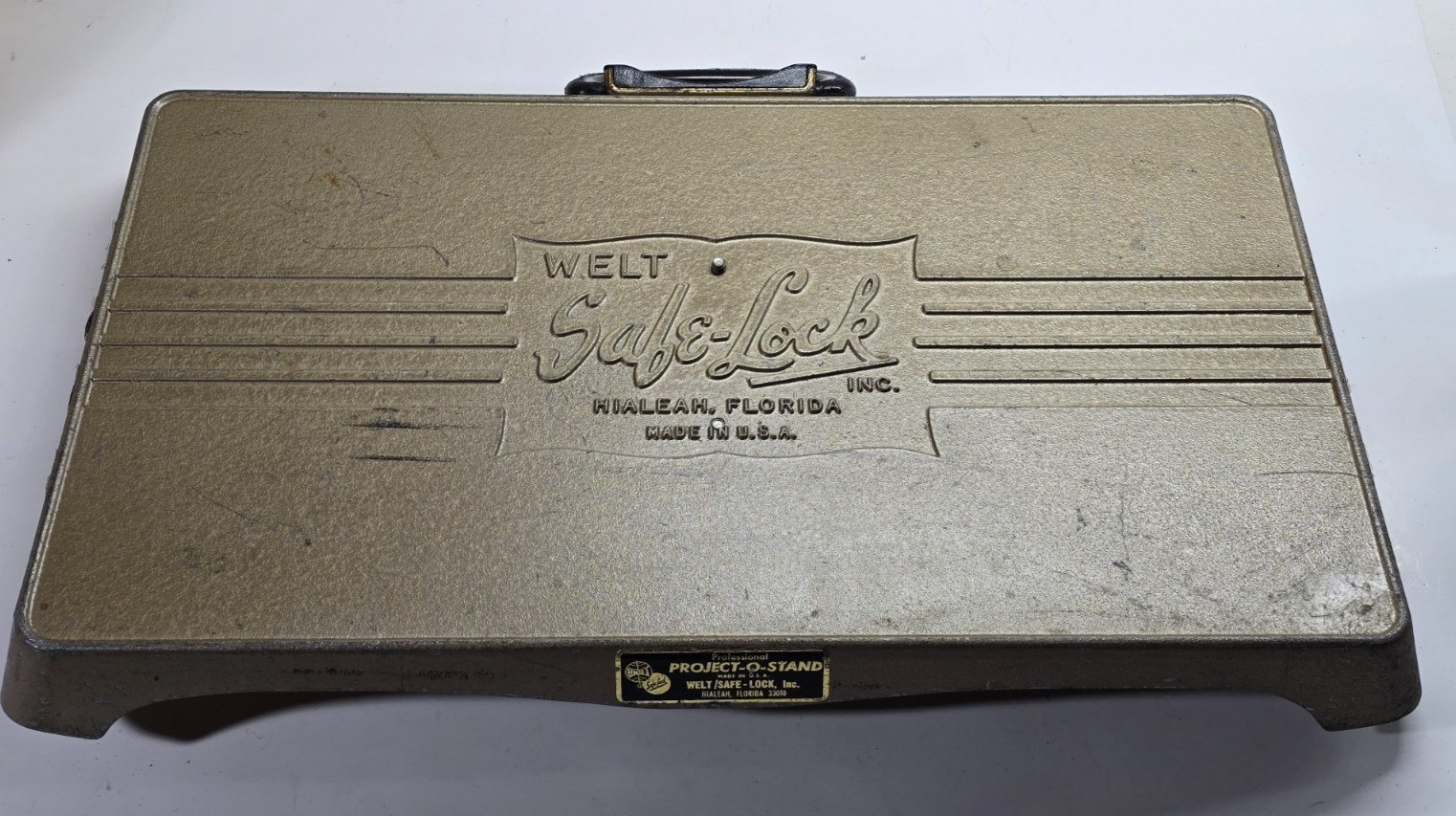 Welt Safe-Lock Metal Professional Project-O-Stand Projector tableTABLE TOP ONLY