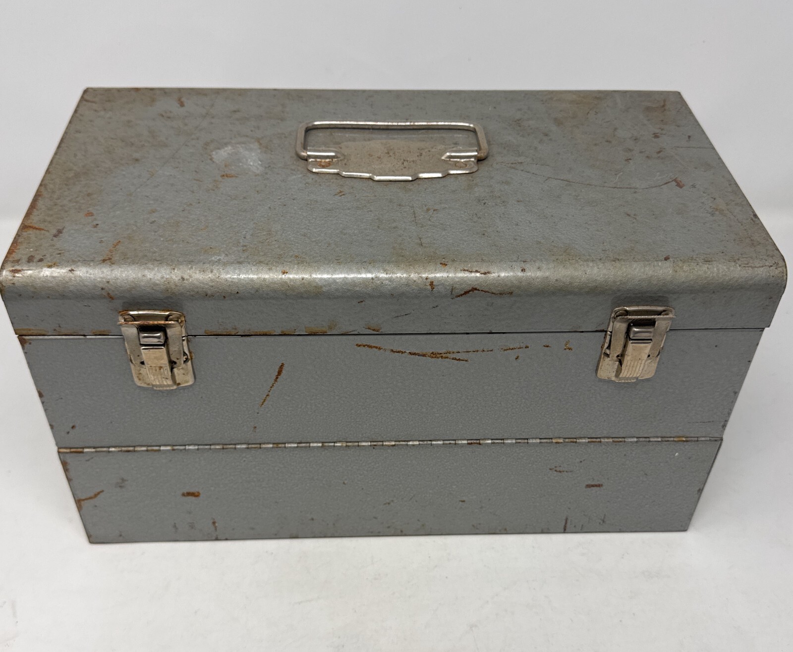 Vintage Logan de Luxe Movie Reel Chest Holds 12 Canisters includes 6 canisters