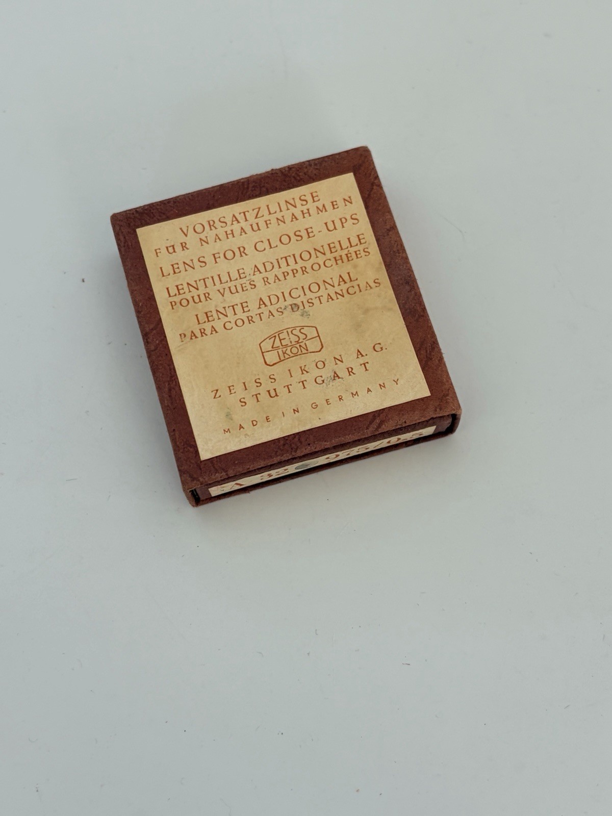 Zeiss Opton Proxar f=0.5mm A32 Push On Filter & Box