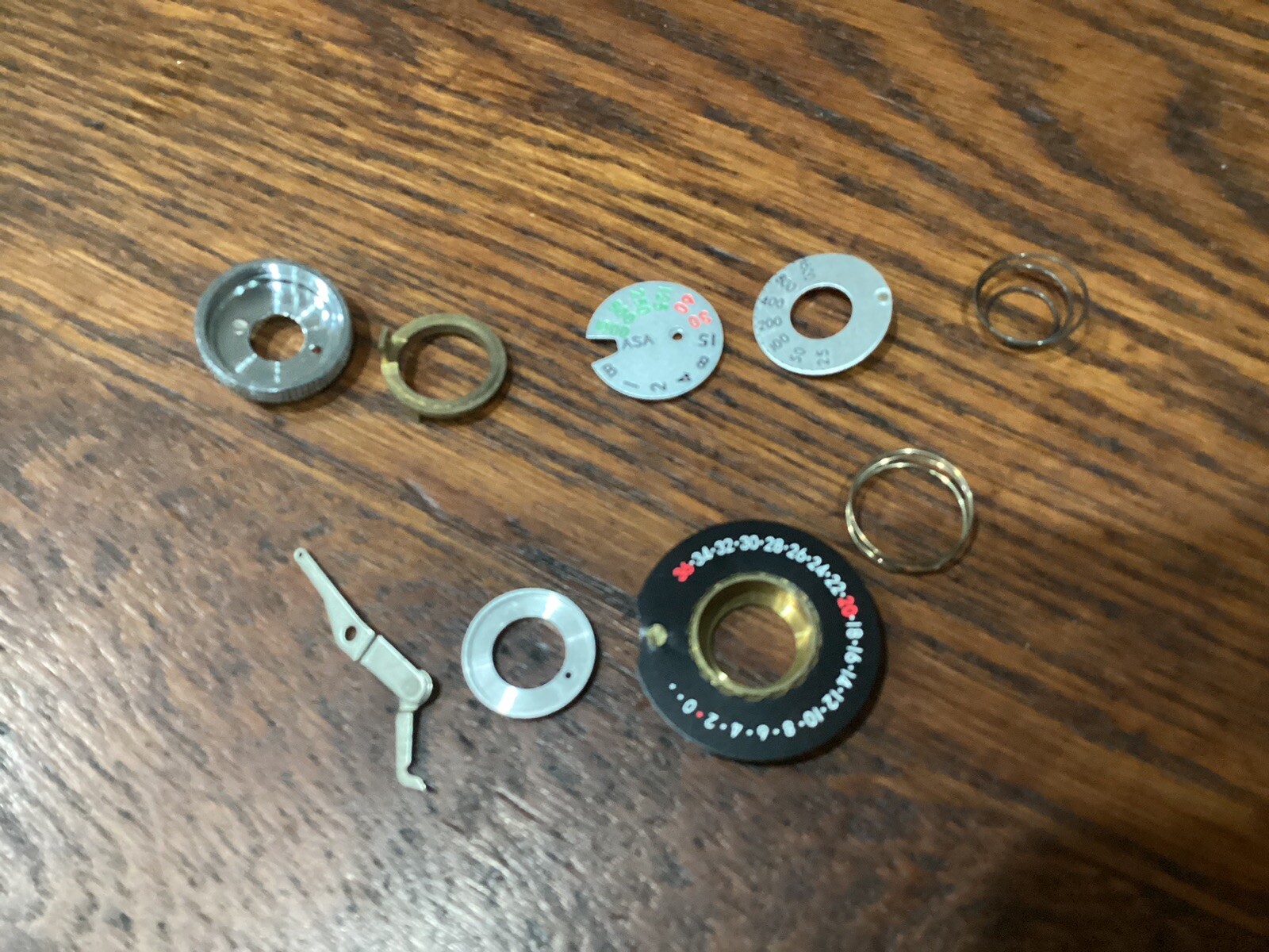 Topcon ISO ASA Knobs & dials- New Old Stock – Vintage Camera Parts Suit Various