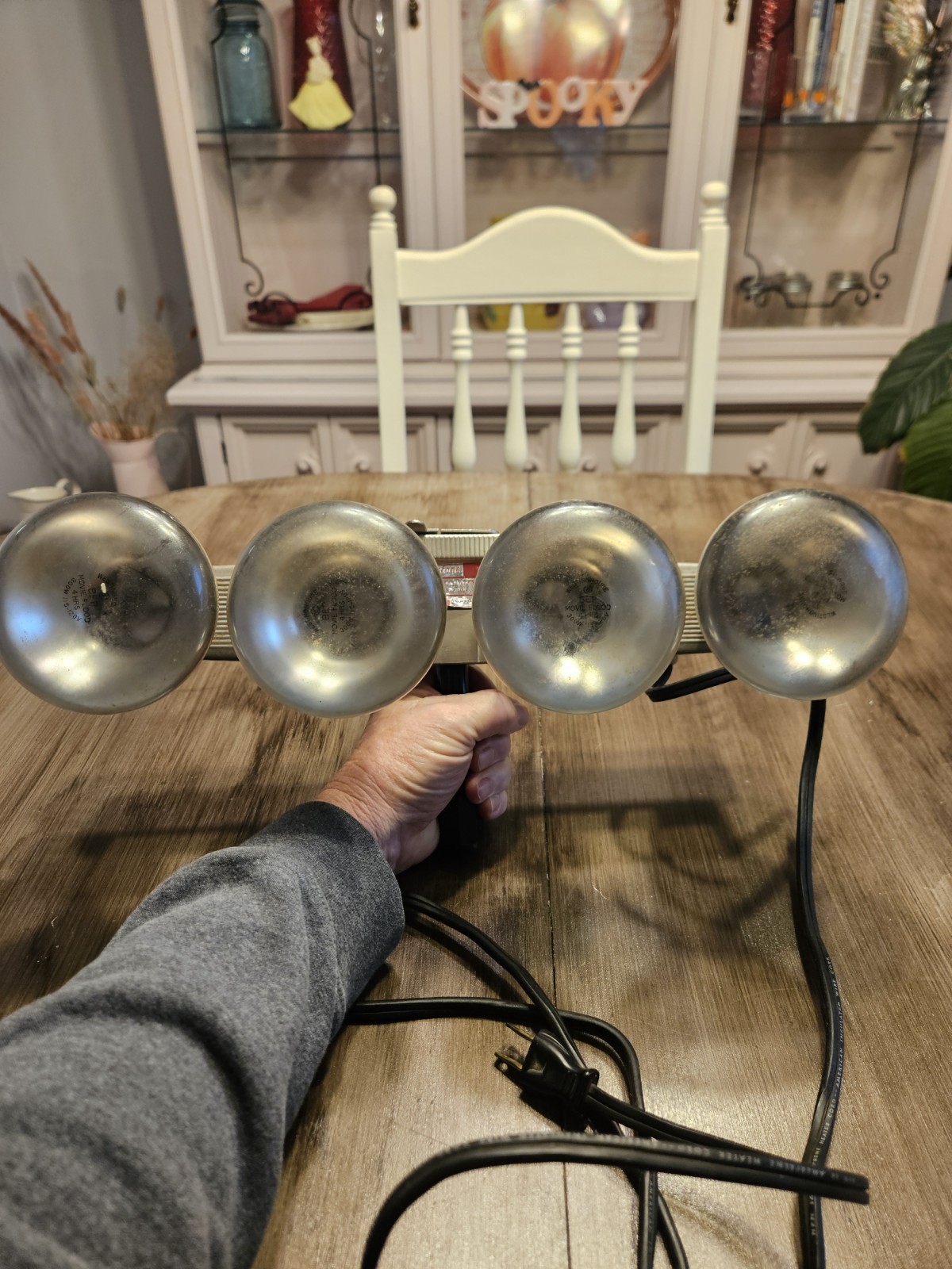 Vintage Keystone Movie Light 4 Bulb Made In The USA