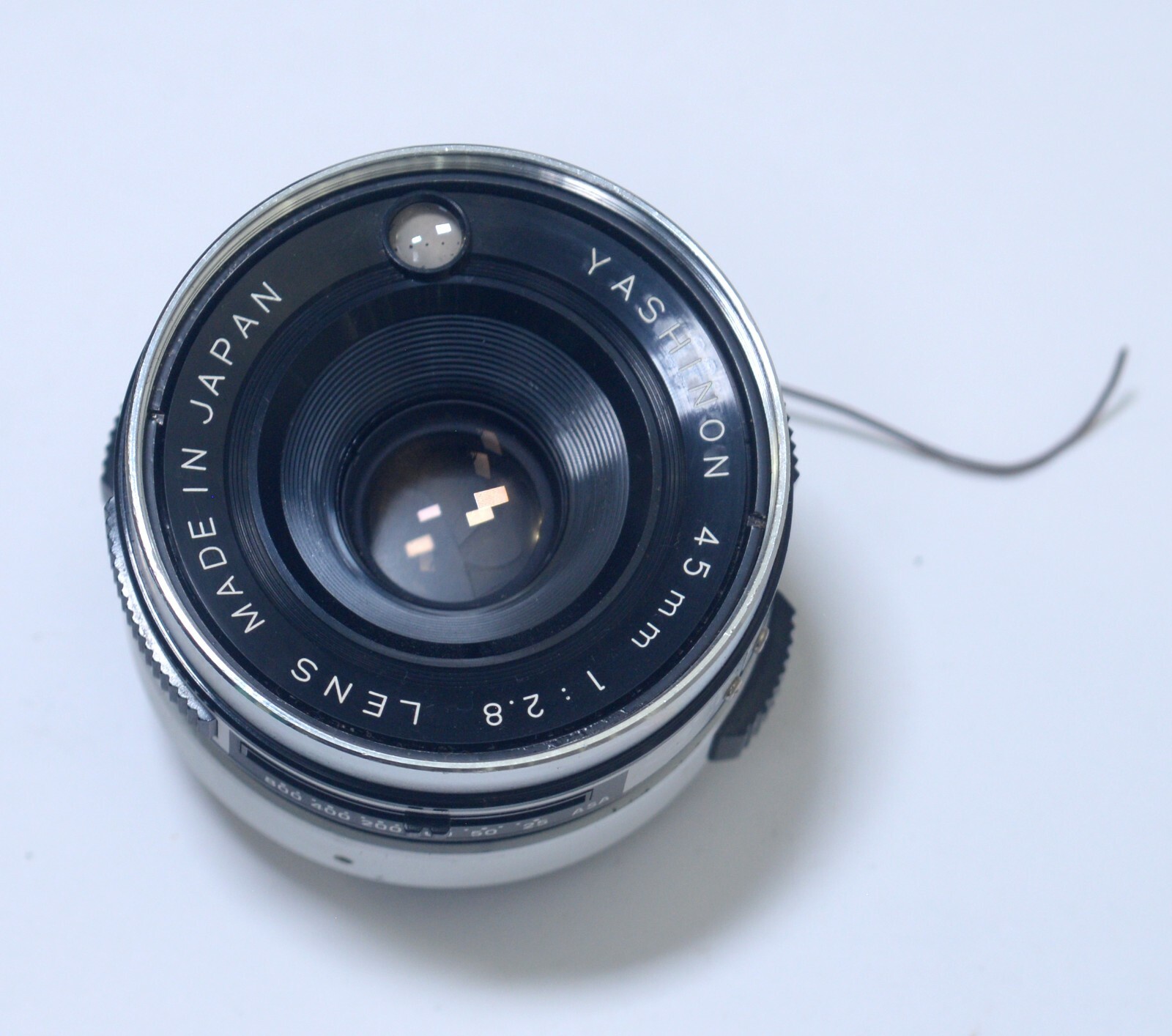 Yashica MG-1 Yashinon 45mm f/2.8 Lens Vintage Rangefinder Film Camera Parts