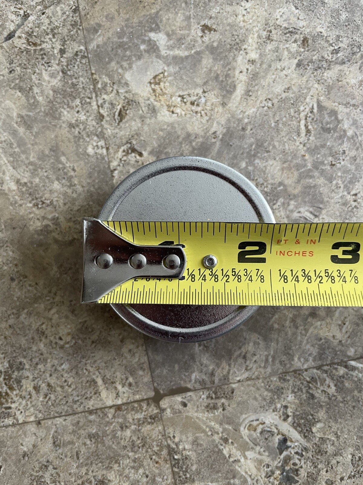 Vintage Kodak Film Tin Canister Roll of Film Metal Silver 2″ Can