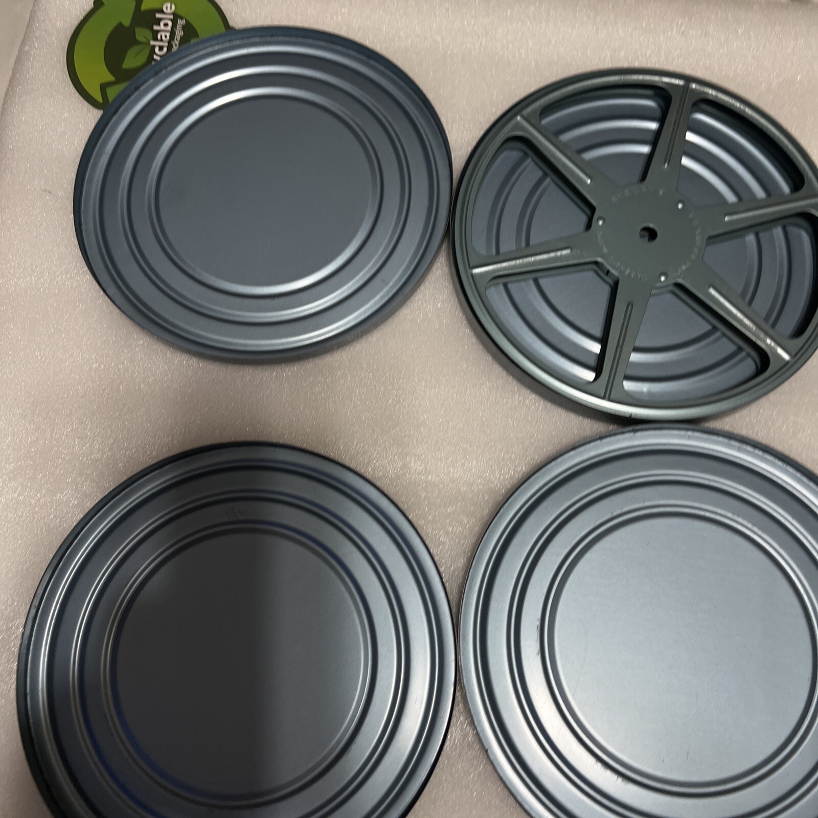 Reelane Thread-O-Matic 7” Film Reel with Canister Lot