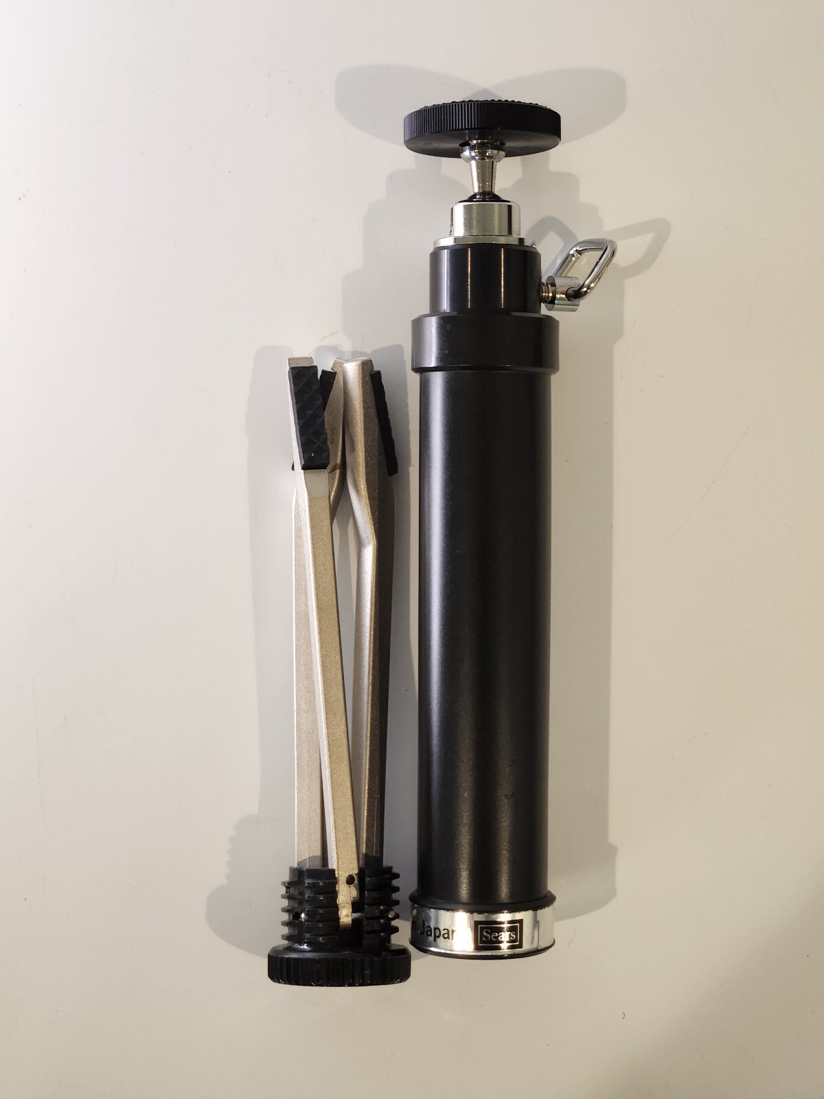 Vintage Sears Table Top Tripod Compact Camera Mount Ball Head Made in Japan 9 In