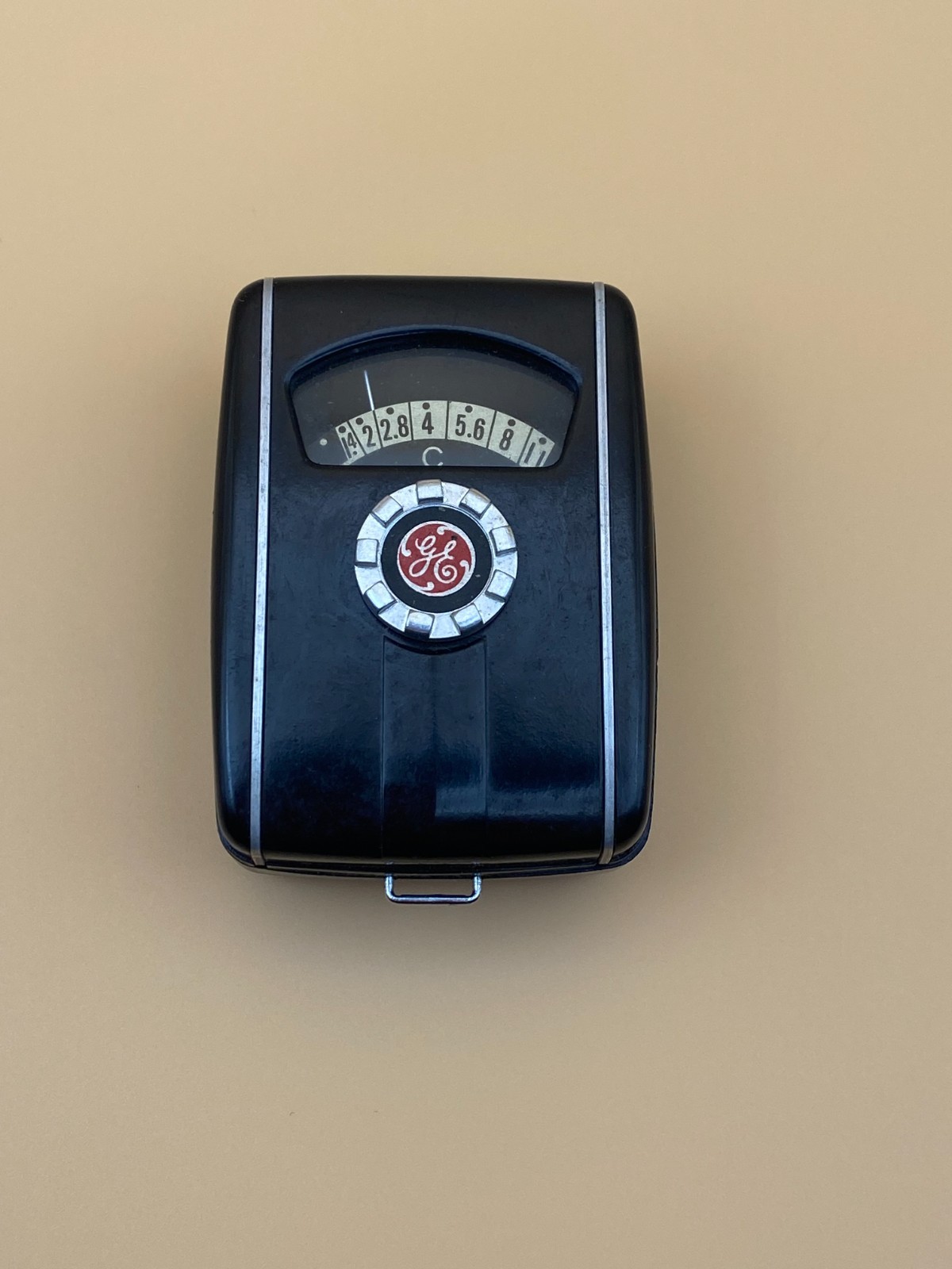 Vintage GE General Electric Type PR-30 Mascot Exposure Meter w/Leather Case