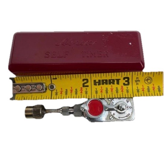 Alpex Self Timer Camera Accessory Tested Working w/ Original Case