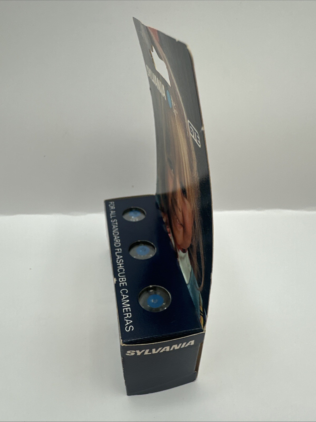 Vtg Sylvania GTE Blue Dot FLASH CUBES 3 Cubes / 12 Flashes Camera Bulbs NOS