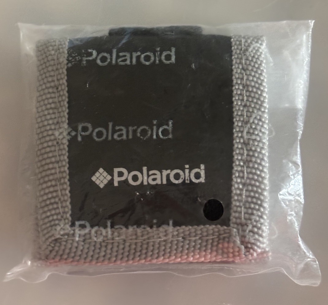Vtg Polaroid Accessory Lot 5 Pc 8″ Mini Tripod Camera Cleaning Kit Vinyl Pouch