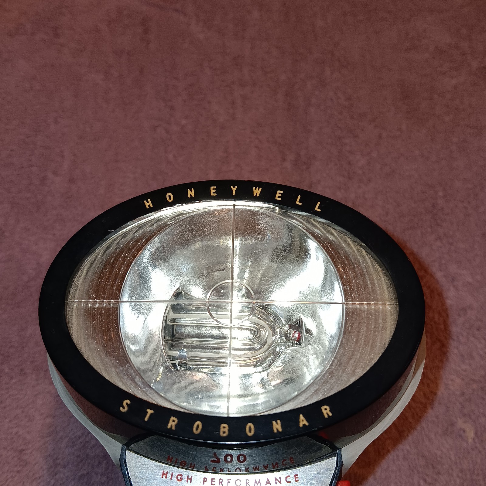 Vintage Honeywell Strobonar with Nielsen Clear Hard Case