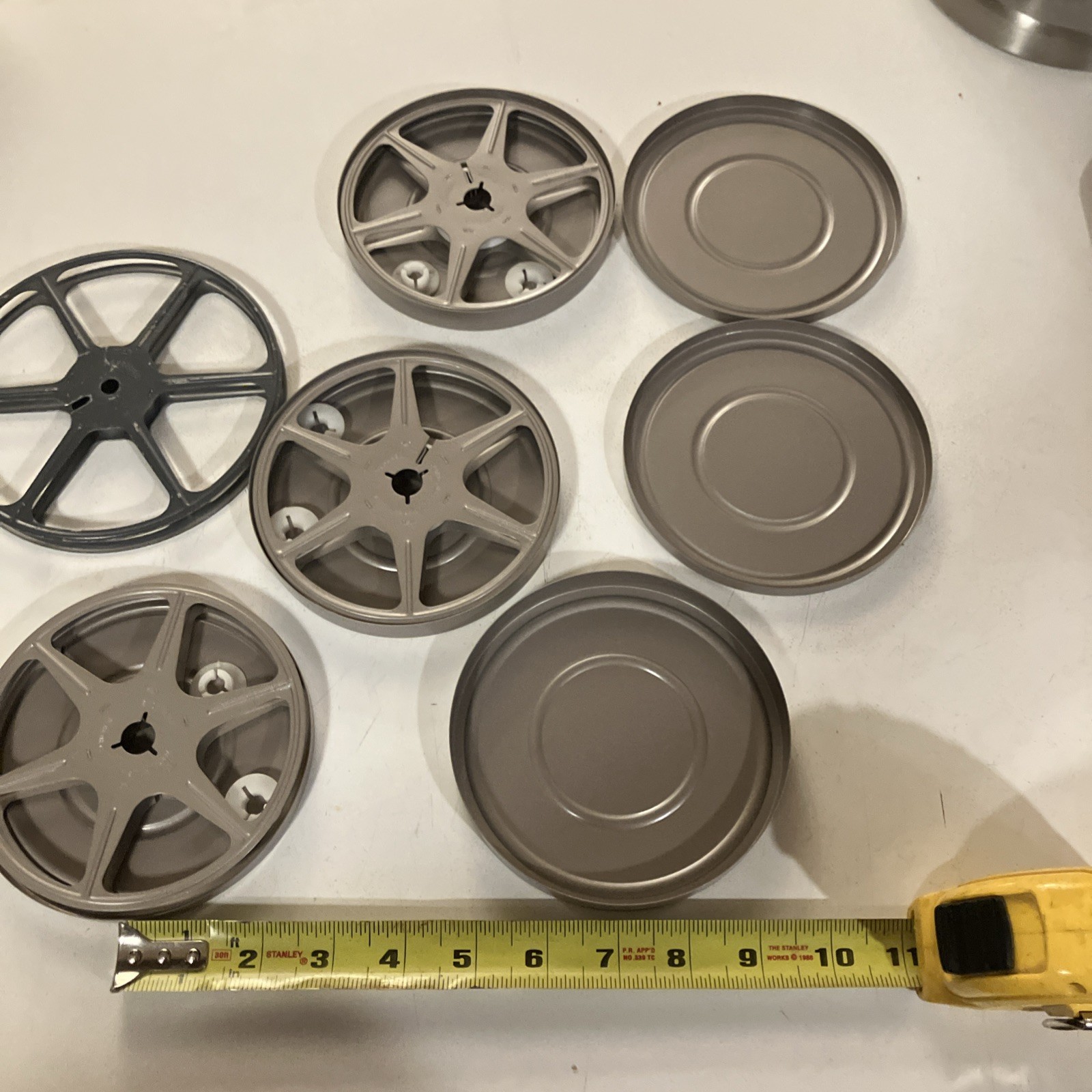 Scmerer 8mm 5” Metal Cases Empty Lot Of 3
