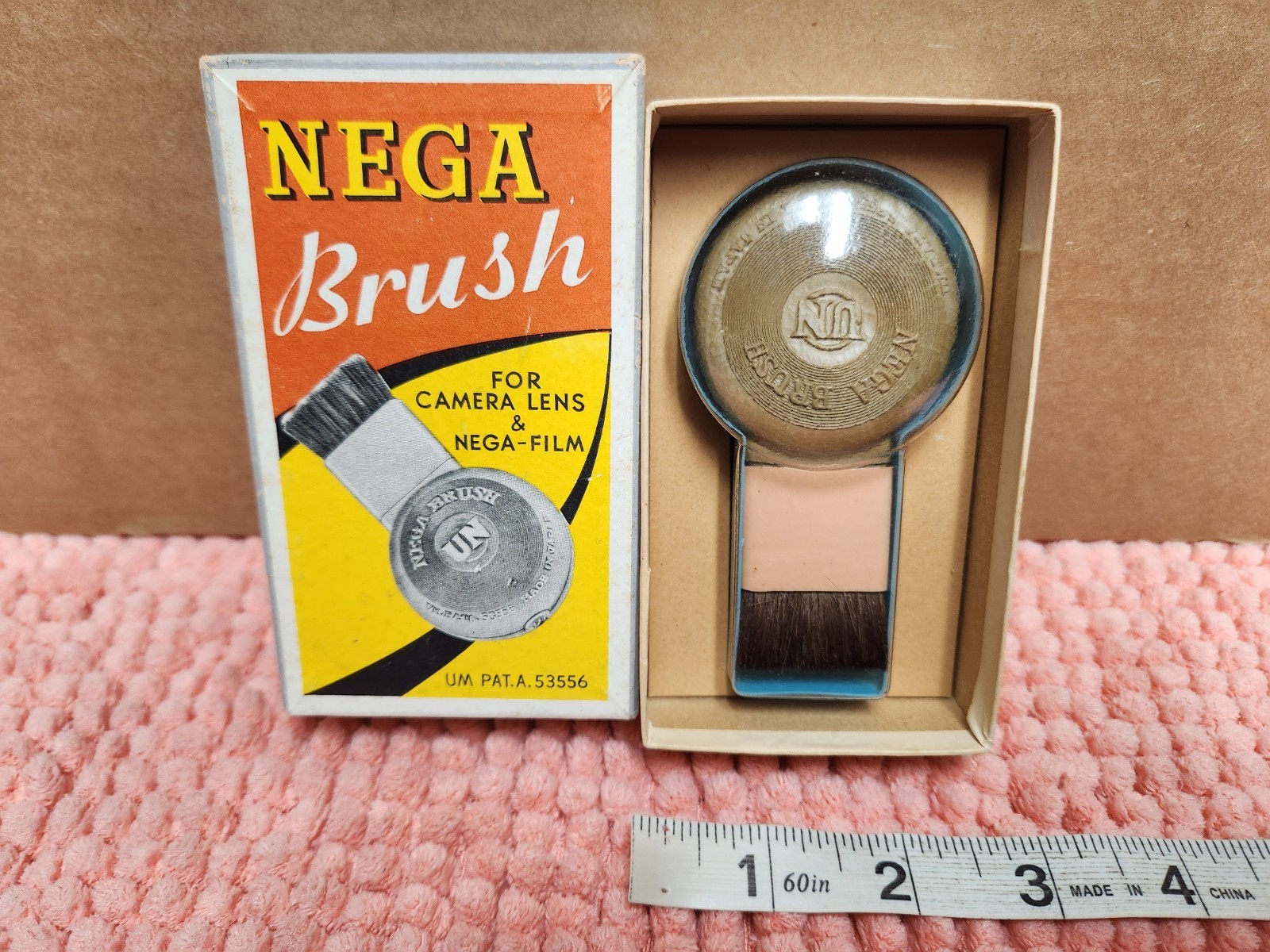 VTG NEGA Brush For Camera Lens & NEGA Film w/ Original Box