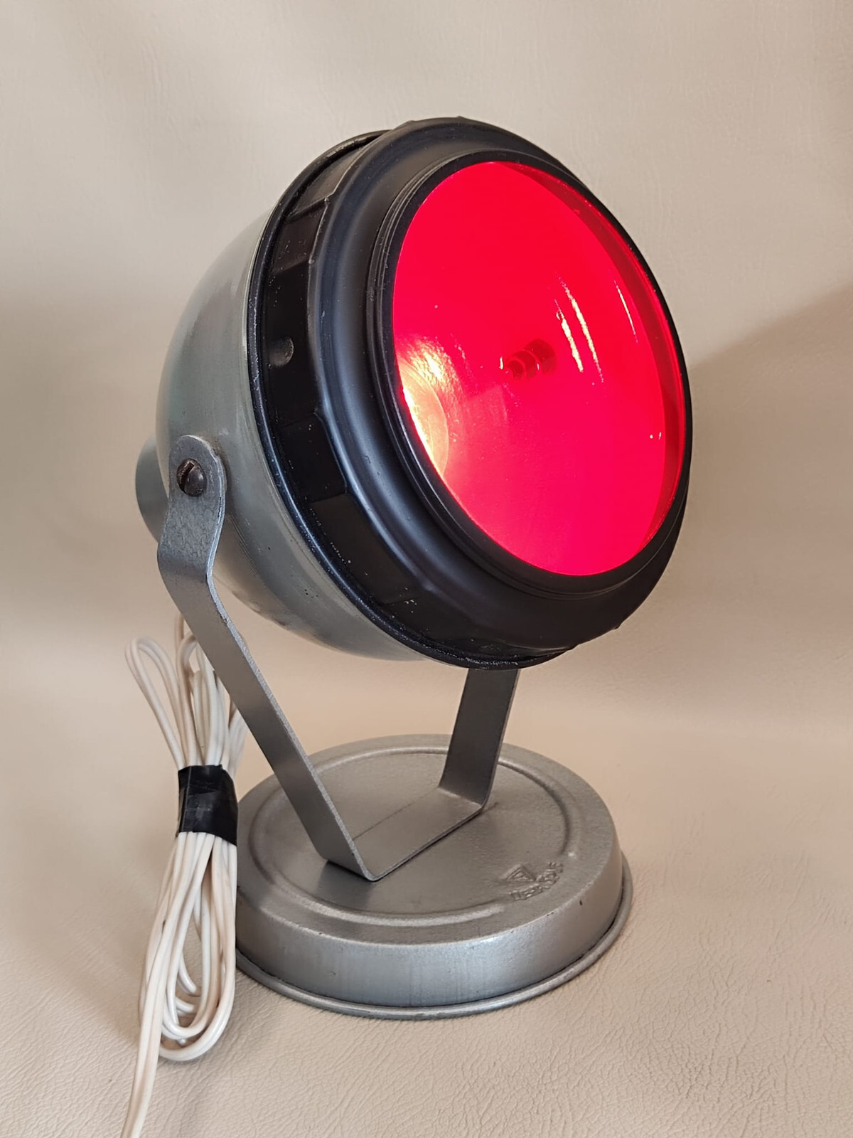 Soviet Vintage Red Lantern for Photo Printing 1960s USSR
